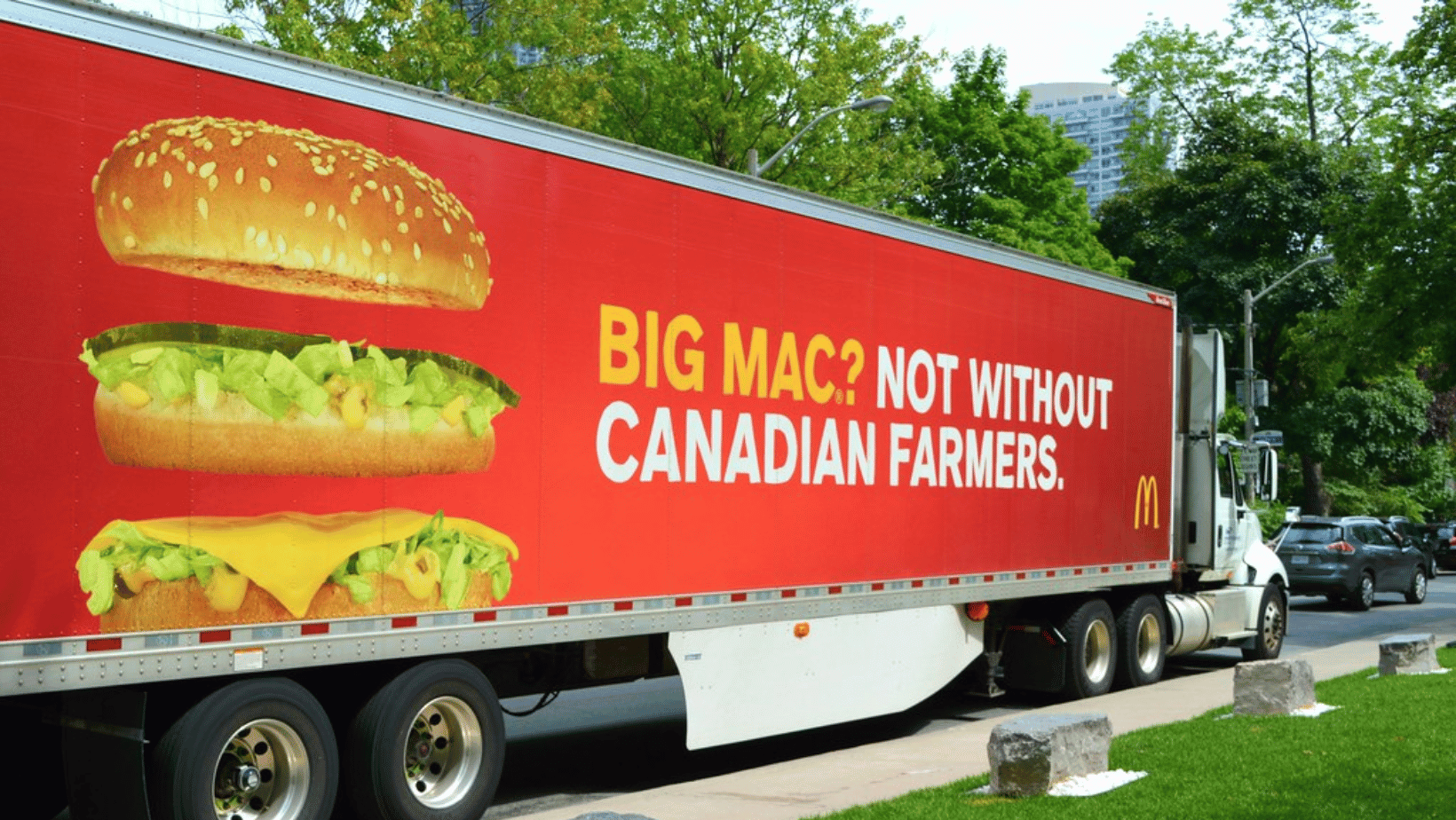 McDonald's Canadian farmers campaign