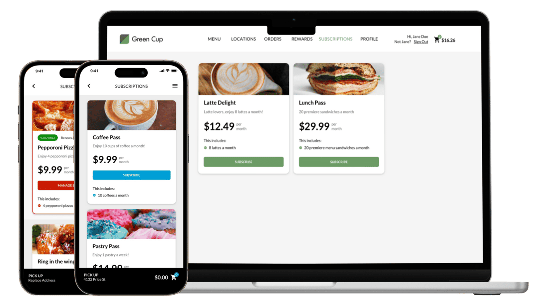 Craver's Subscription & Membership Feature