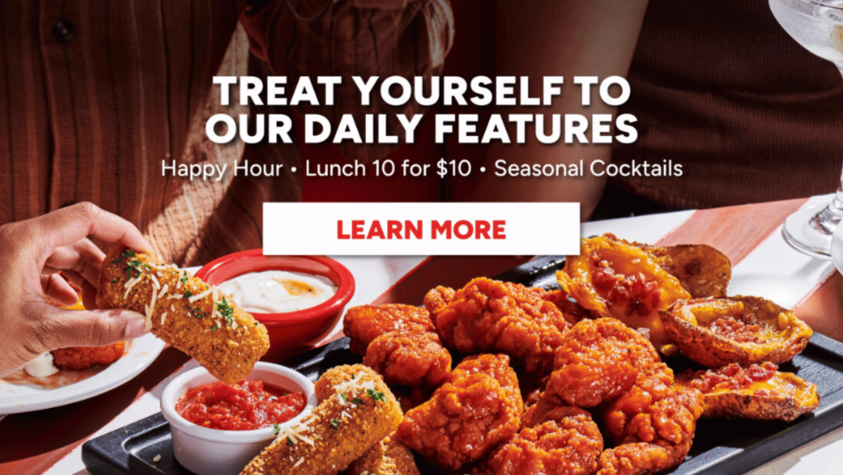 TGI Fridays happy hour