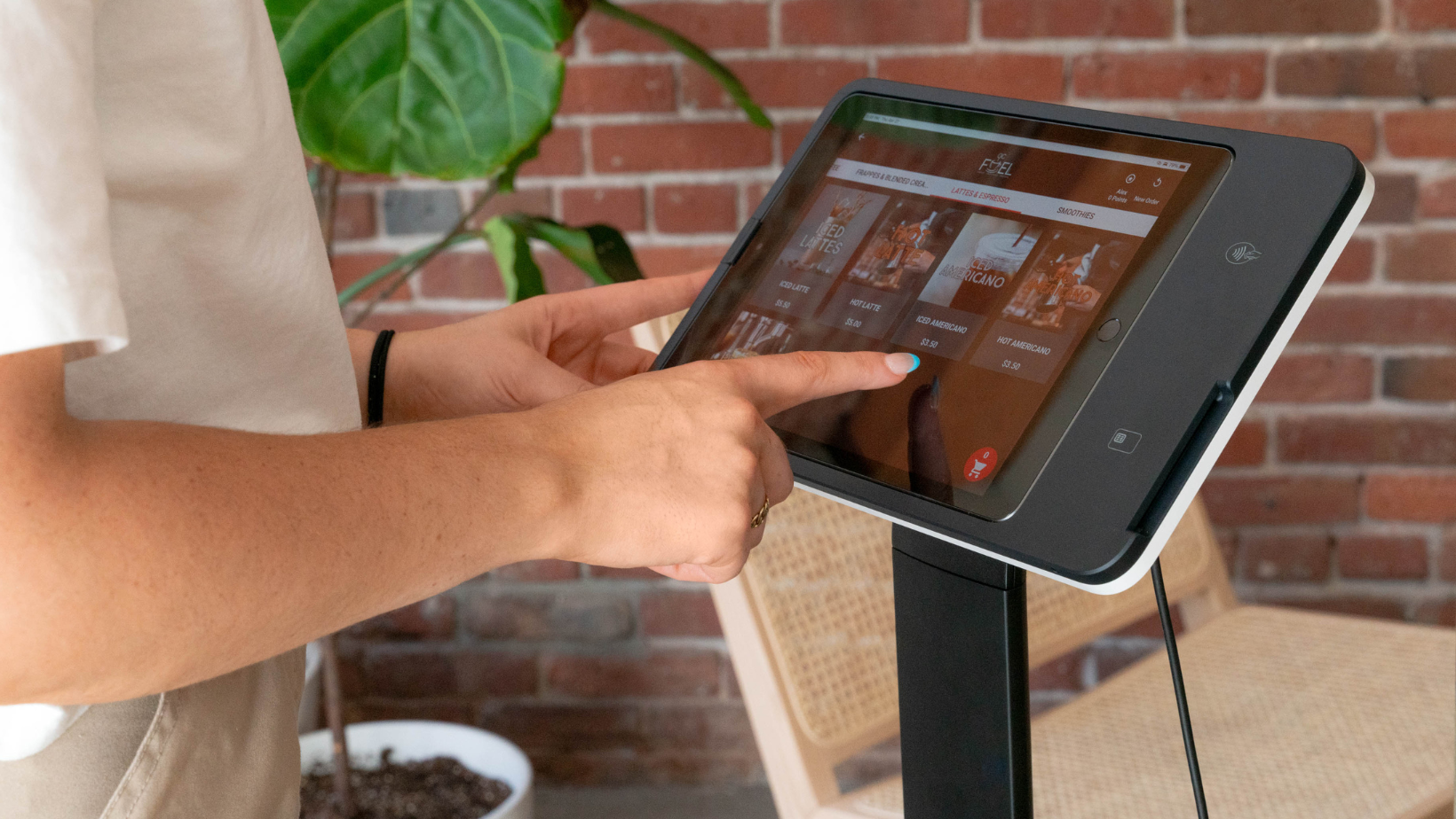 Craver's self-serve restaurant kiosk technology